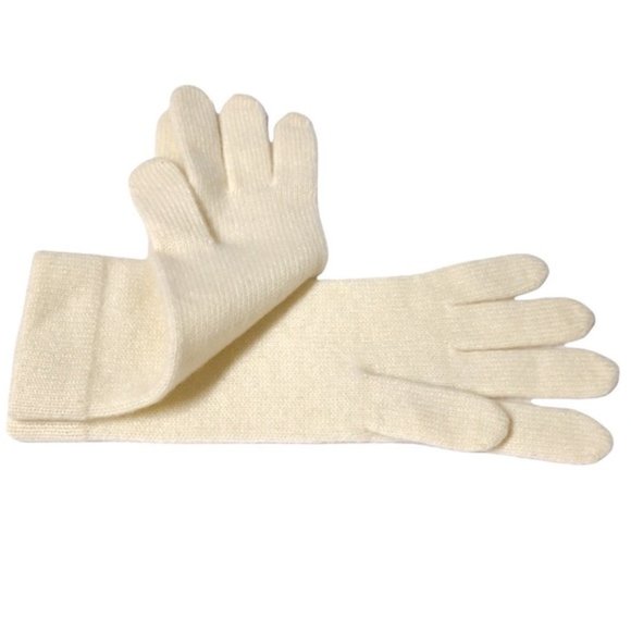 FRAAS Luxury Knit Gloves In Pure Cashmere - Picture 5 of 8